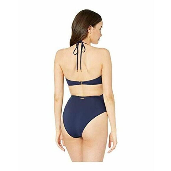 Vince Camuto Size 8 Surf Shades wrap one piece Deep Sea Swimsuit - New - Picture 3 of 6